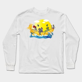 Fun Wave Long Sleeve T-Shirt